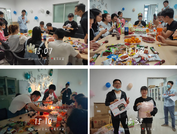 上嘉物流员工生日会&周年庆